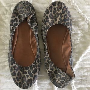Lucky Brand Leopard Flats